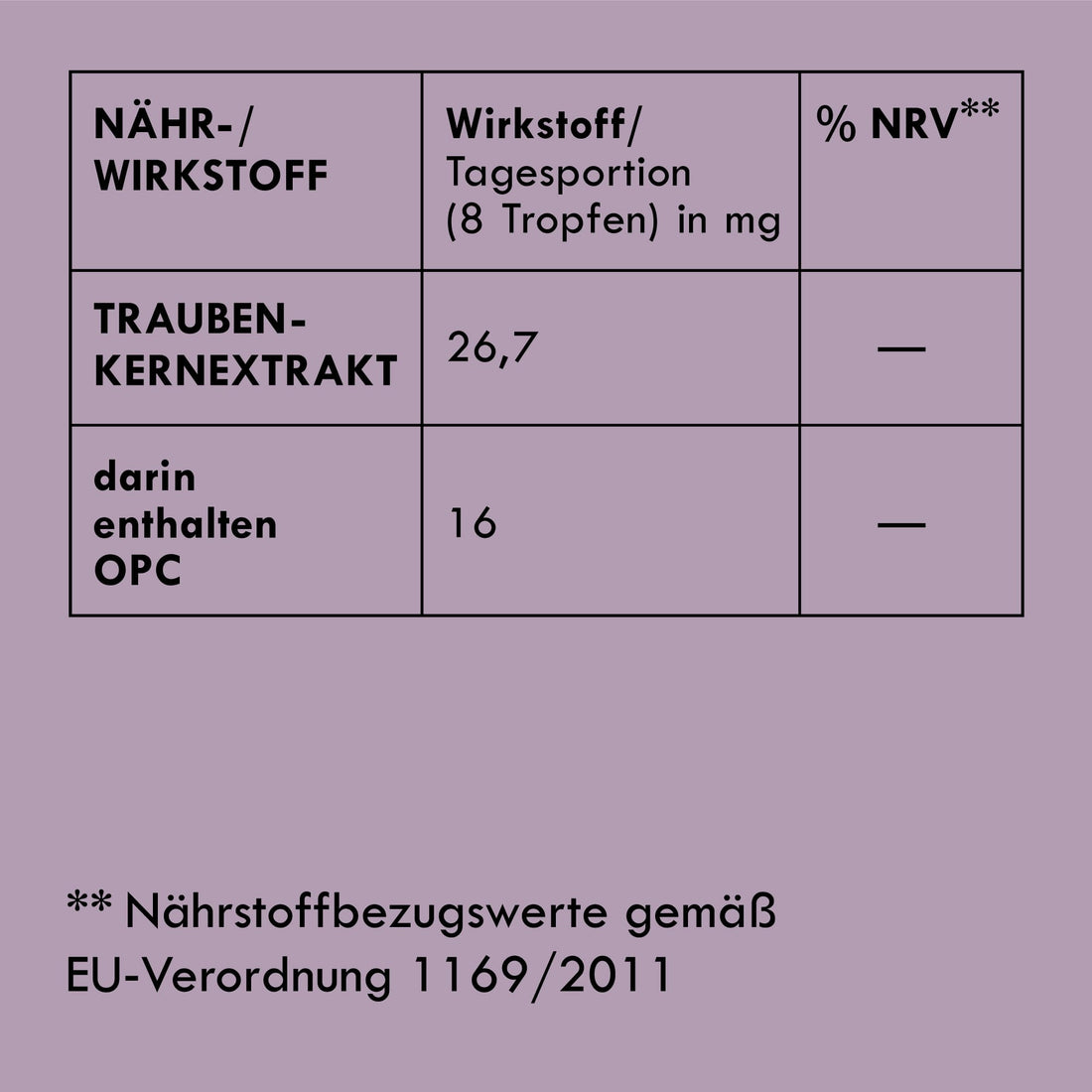 Nahrungsergänzung - My Vino! OPC - Traubenkernextrakt